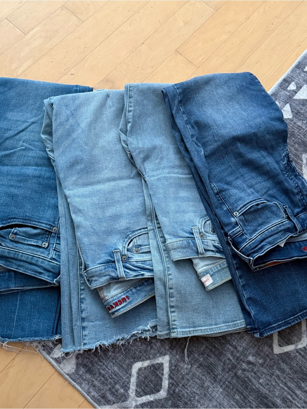 Lucky Brand Women’s Jeans & Linen Pants Bundle size 12